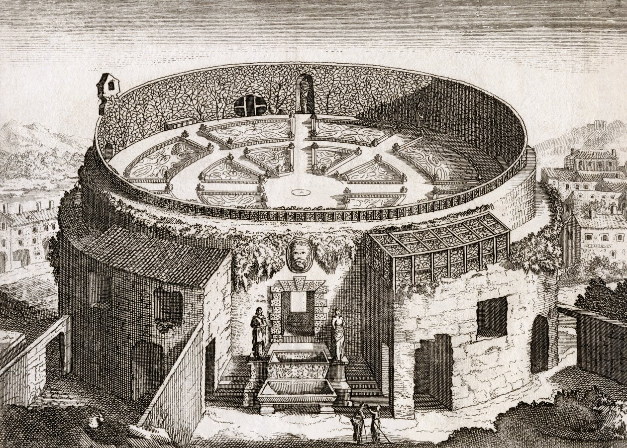 Mausoleum av Augustus, Roma av English School