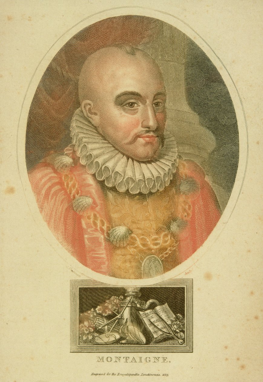 Michel Eyquem de Montaigne (1533-92) av English School