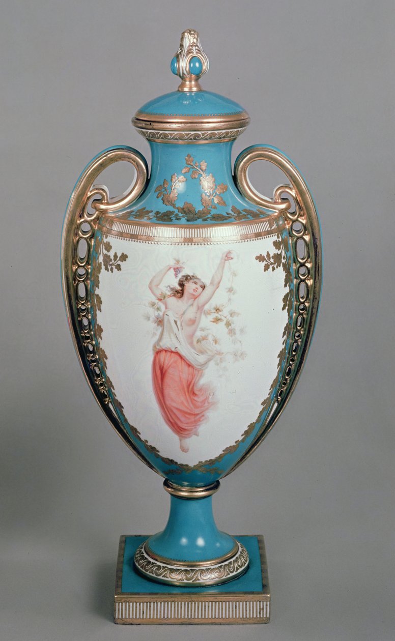 Minton vase, 1862 (keramikk) av English School