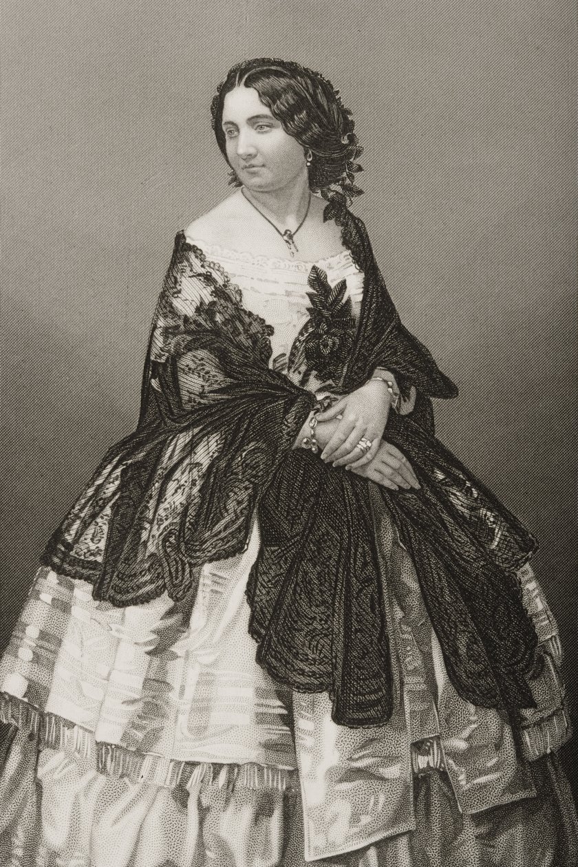 Frøken Arabella Goddard (1836-1922) av English School