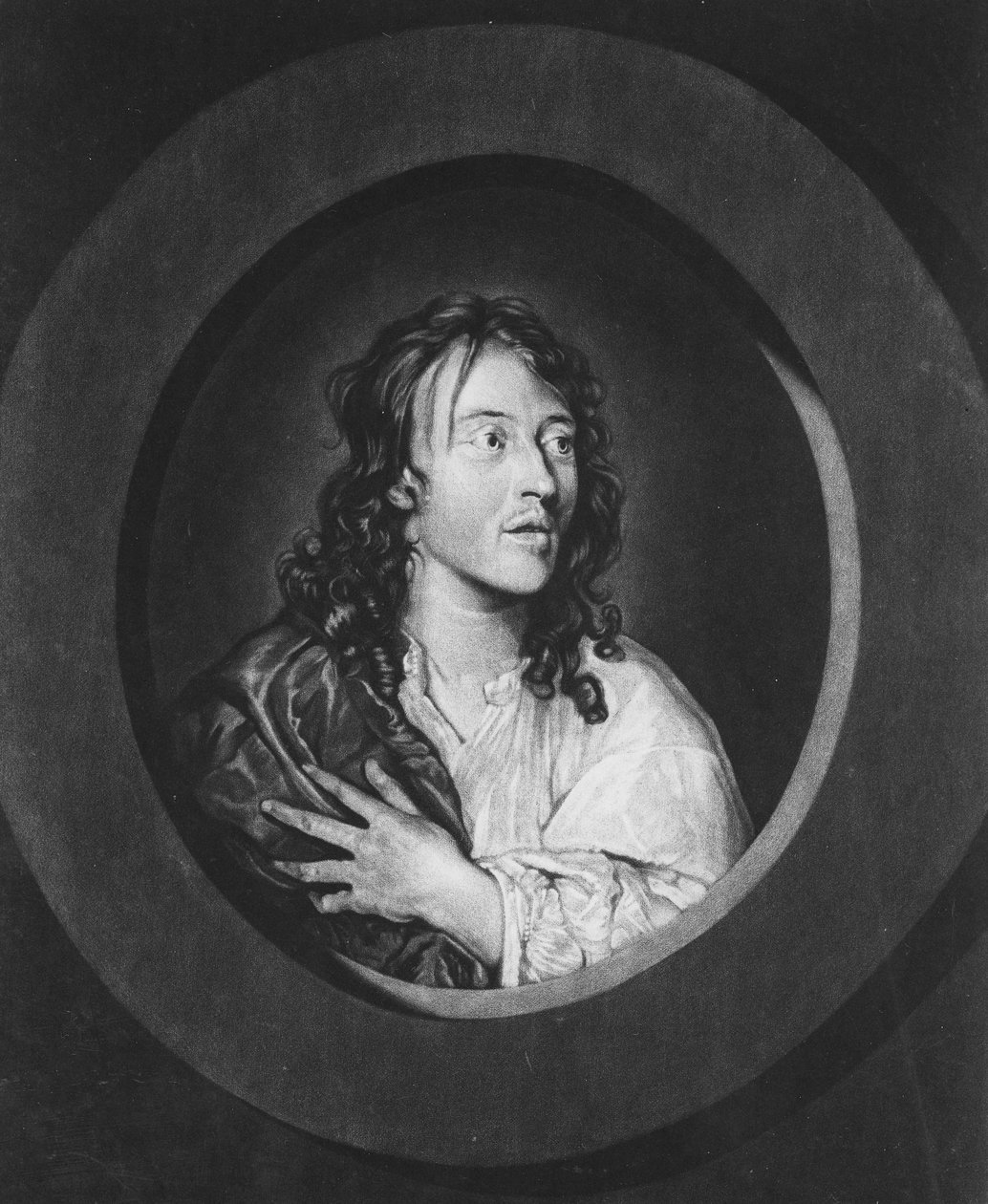 Nathaniel Lee, gravert av John Watts, 1778 av English School