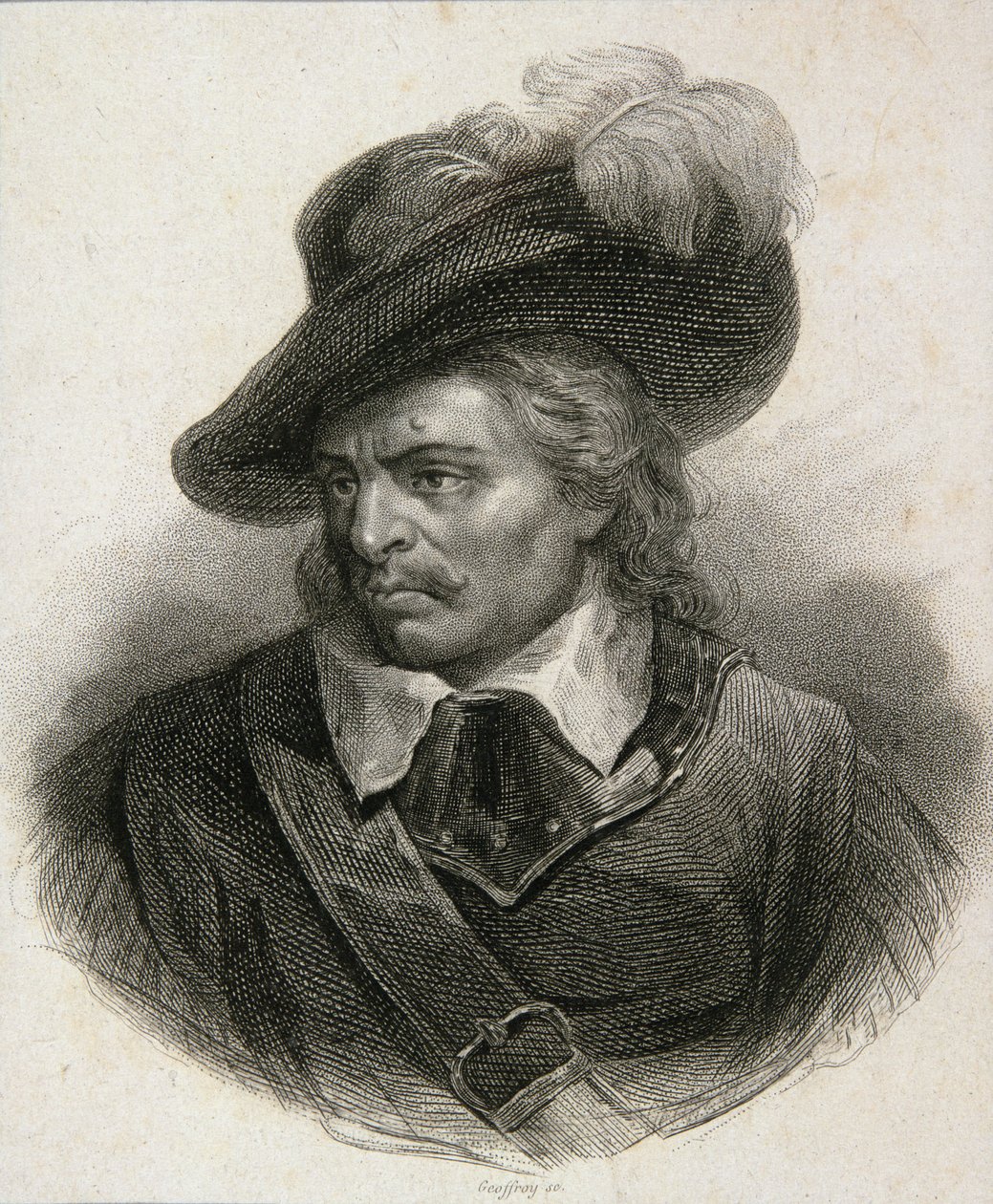 Oliver Cromwell (1599-1658) av English School