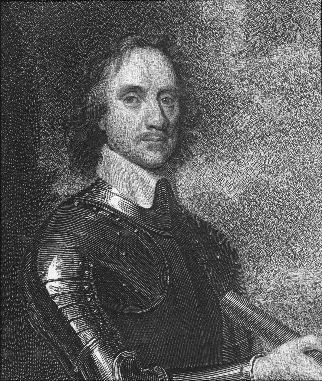 Oliver Cromwell (1599-1668) av English School