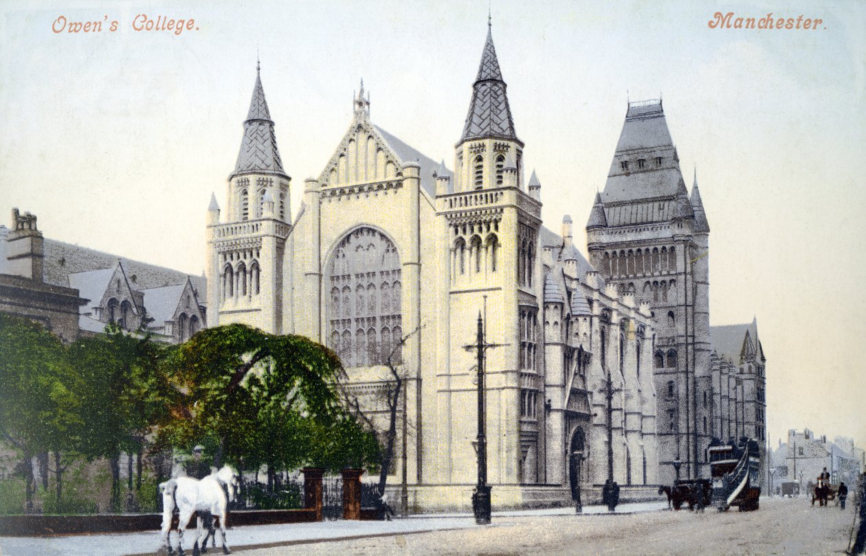 Owens College, Manchester (farget bilde) av English School