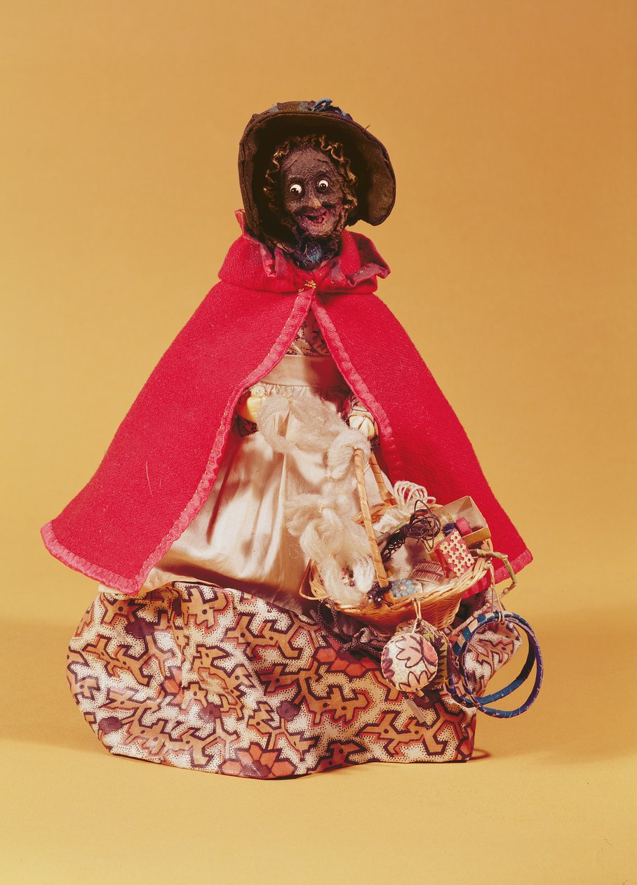 Pedlar dukke, ca. 1860-70 (blandet media) av English School