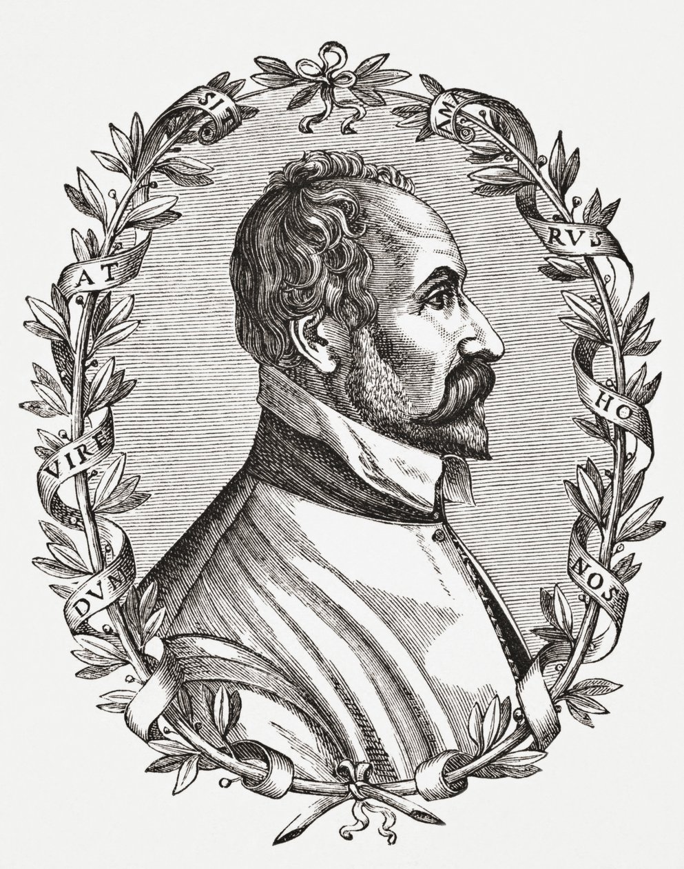 Pontus de Tyard, 1878 av English School