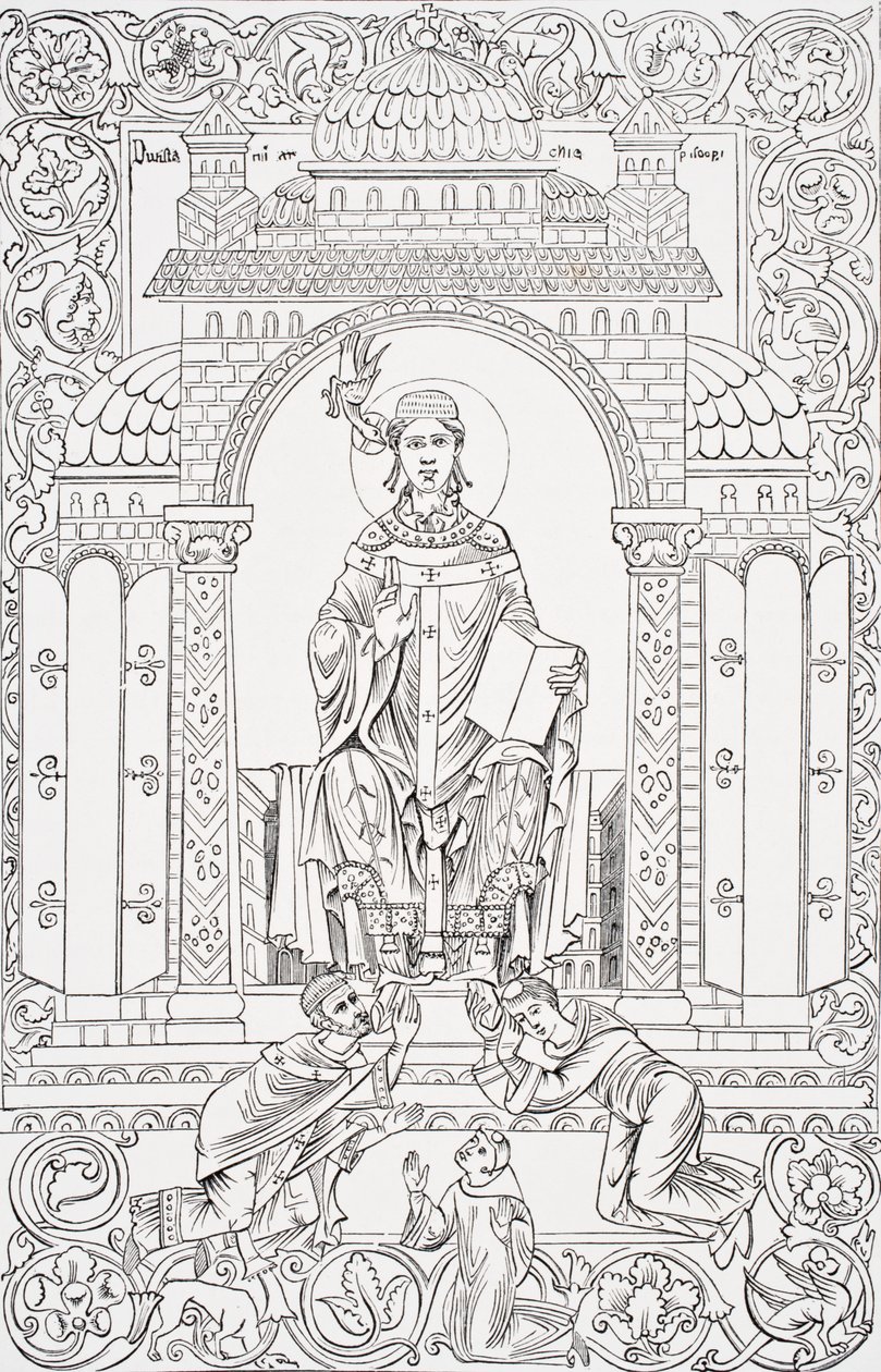 Pave St. Gregor I, 1848 av English School