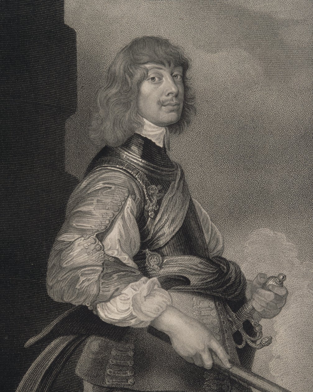 Portrett av Algernon Percy (1602-68) 10. jarl av Northumberland, fra 