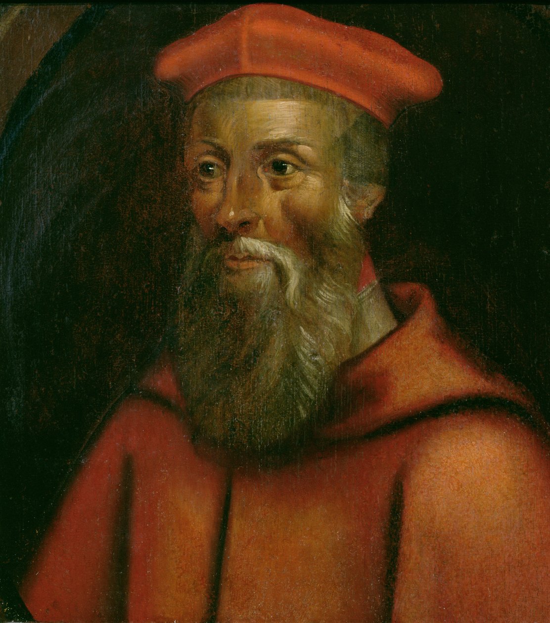 Portrett av kardinal Reginald Pole (1500-58) erkebiskop av Canterbury av English School
