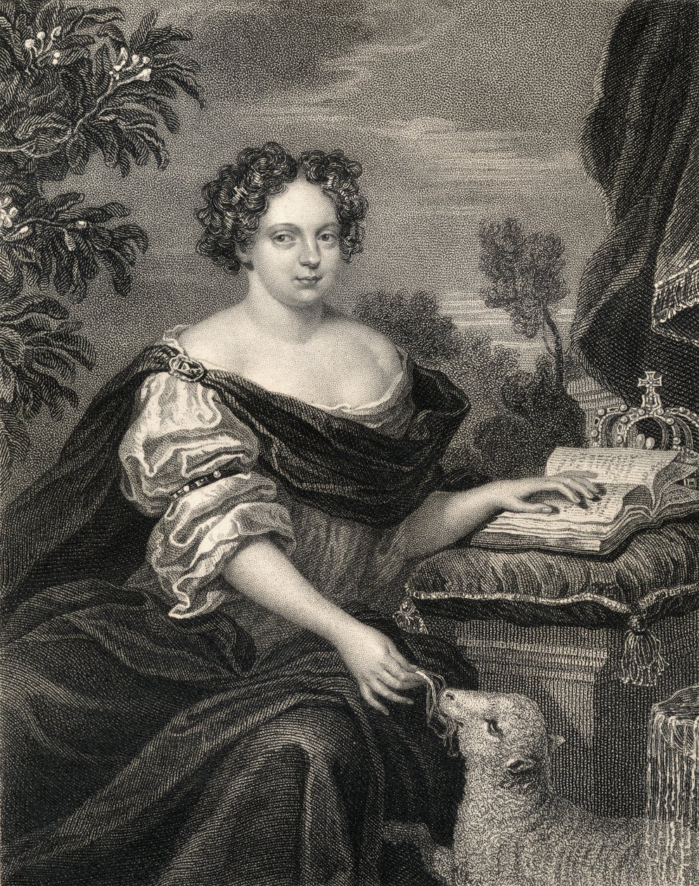Portrett av Katarina av Braganza (1638-1705), fra 