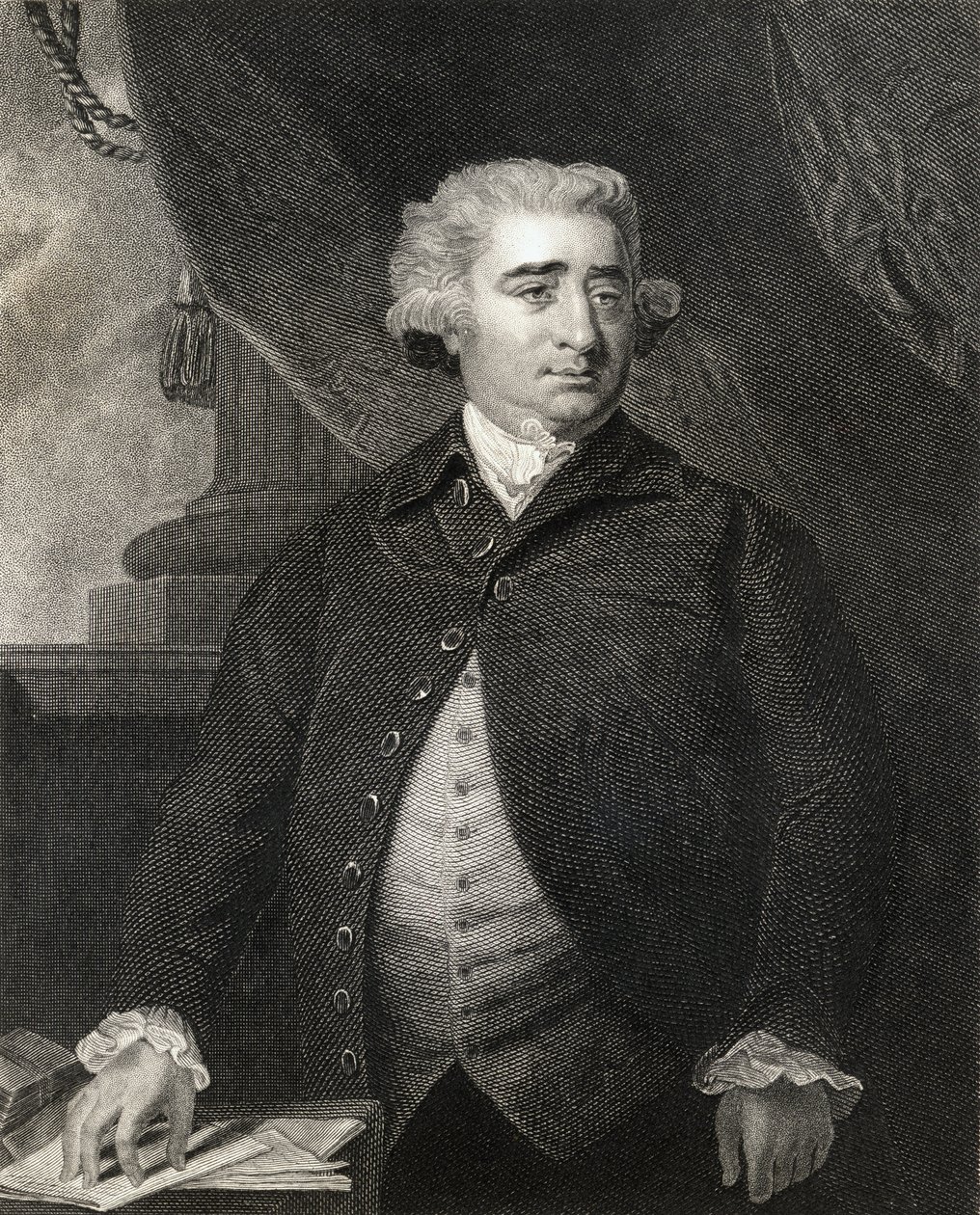 Portrett av Charles James Fox (1749-1806) av English School