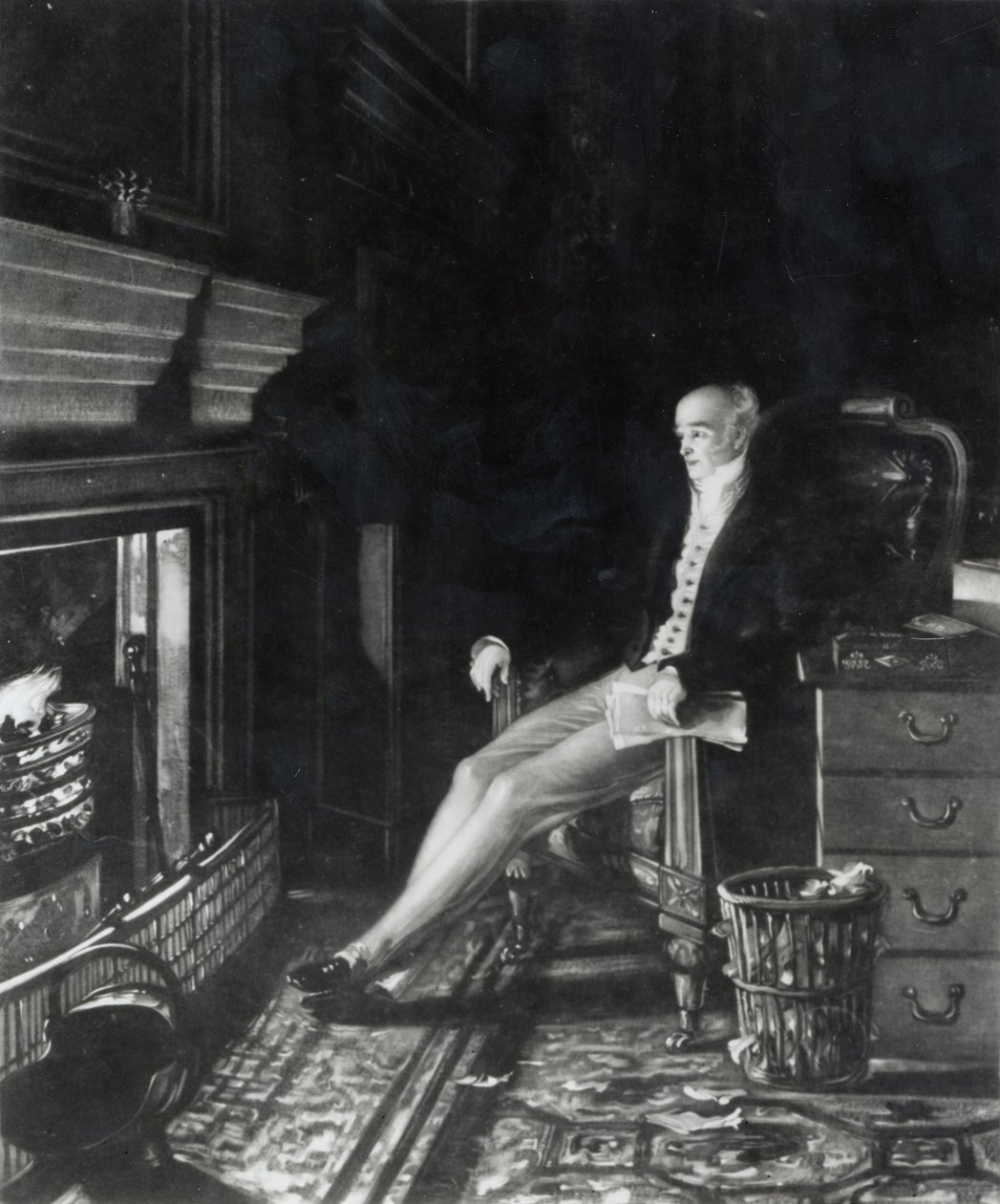Portrett av Earl Grey (1764-1845) av English School
