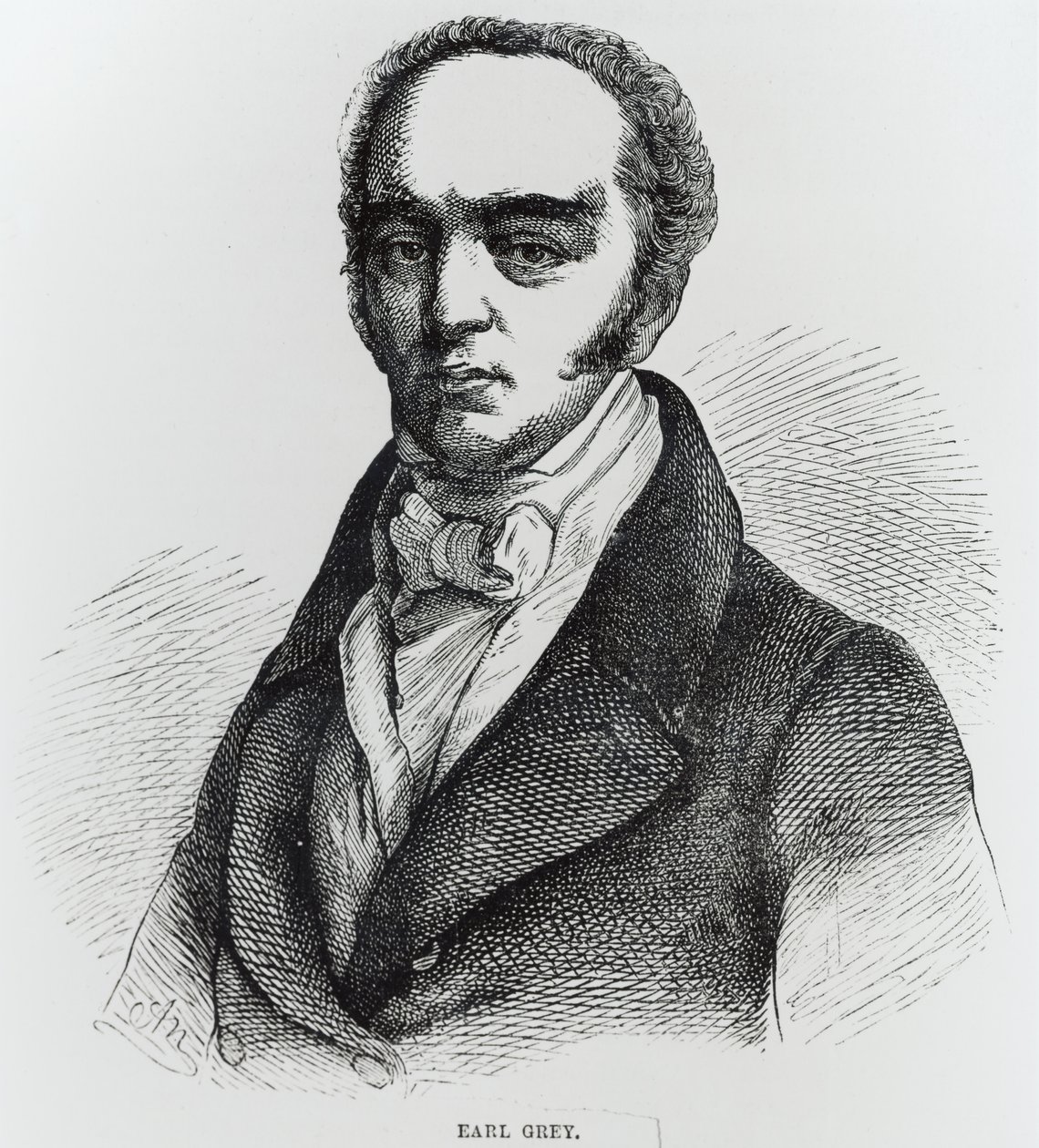 Portrett av Earl Grey (1764-1845) av English School