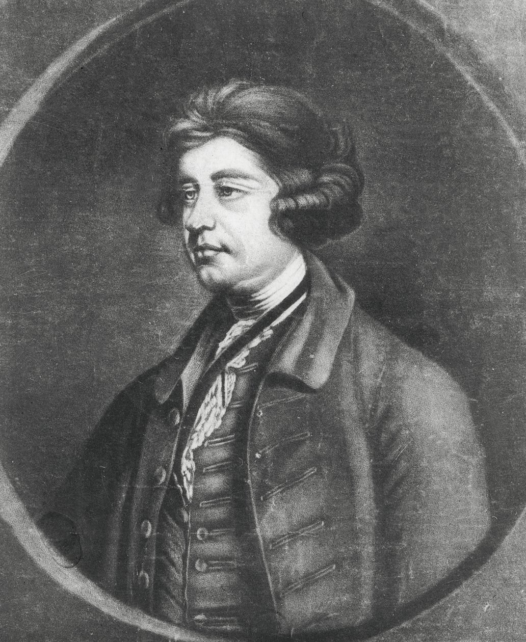 Portrett av Edmund Burke (1729-97) av English School