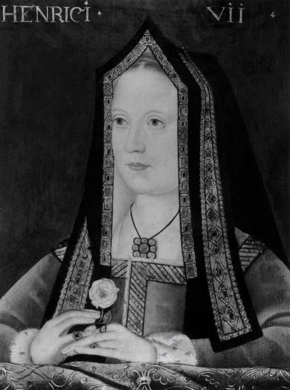 Portrett av Elizabeth av York (1465-1503) av English School