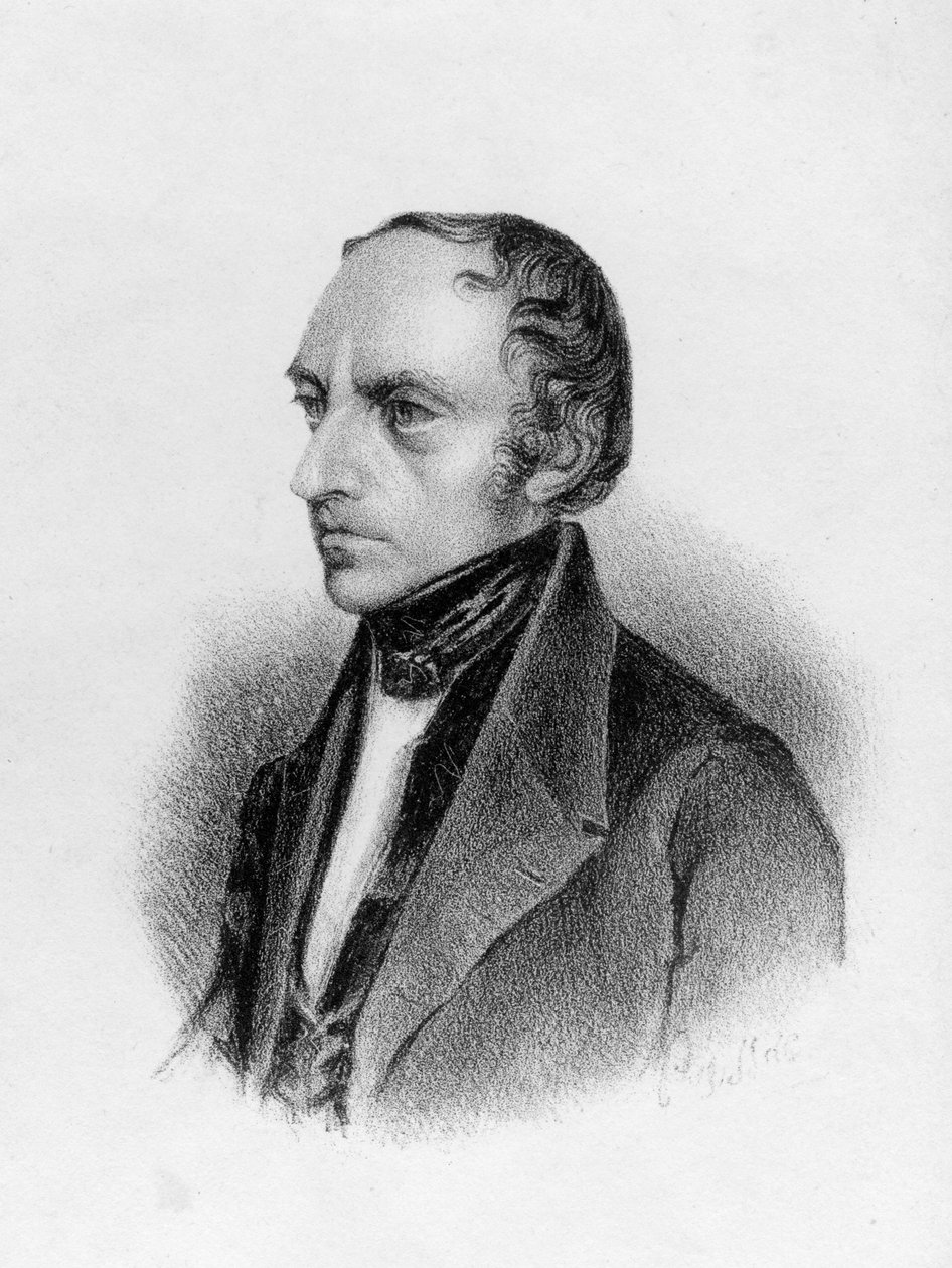 Portrett av Francois Guizot av English School