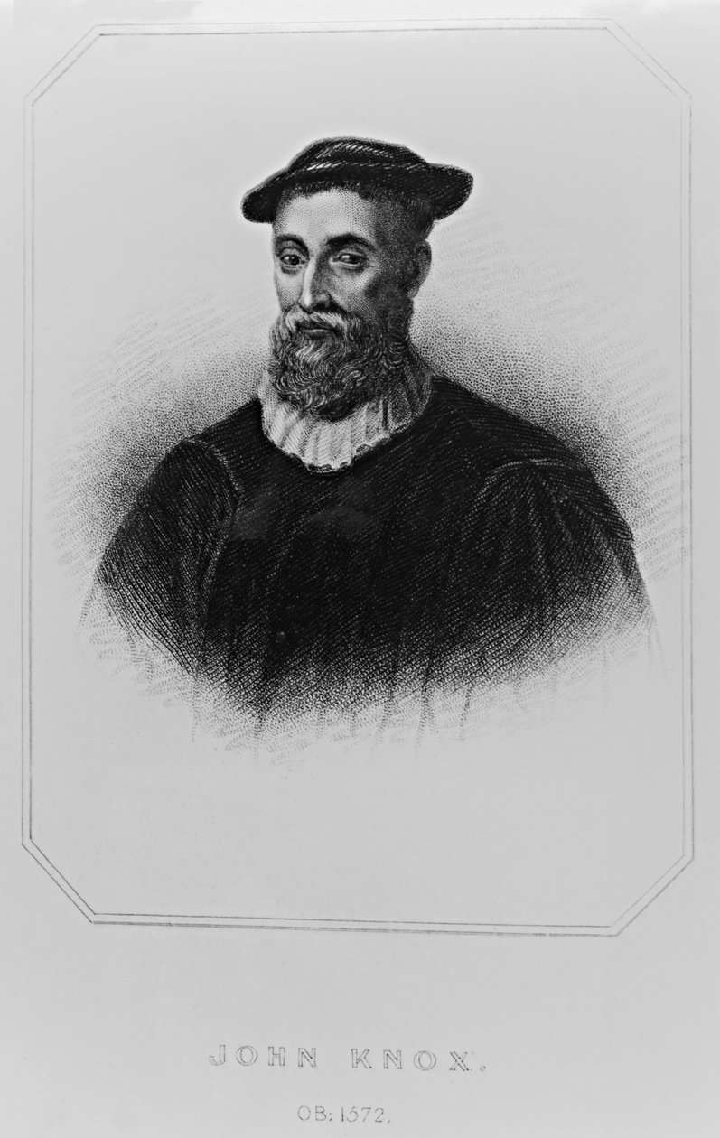 Portrett av John Knox (ca. 1514-72) fra 