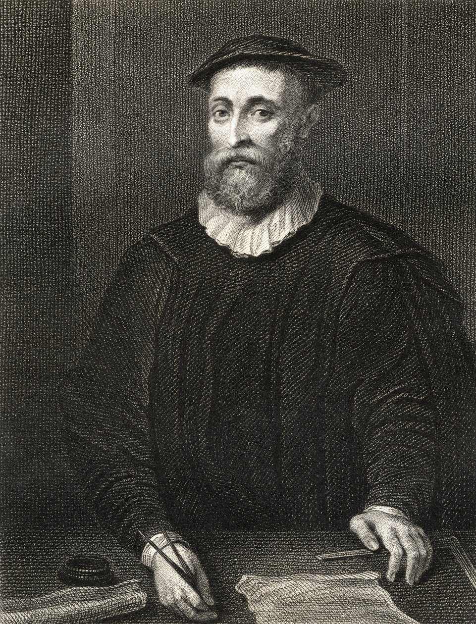 Portrett av John Knox (ca. 1514-72), fra 