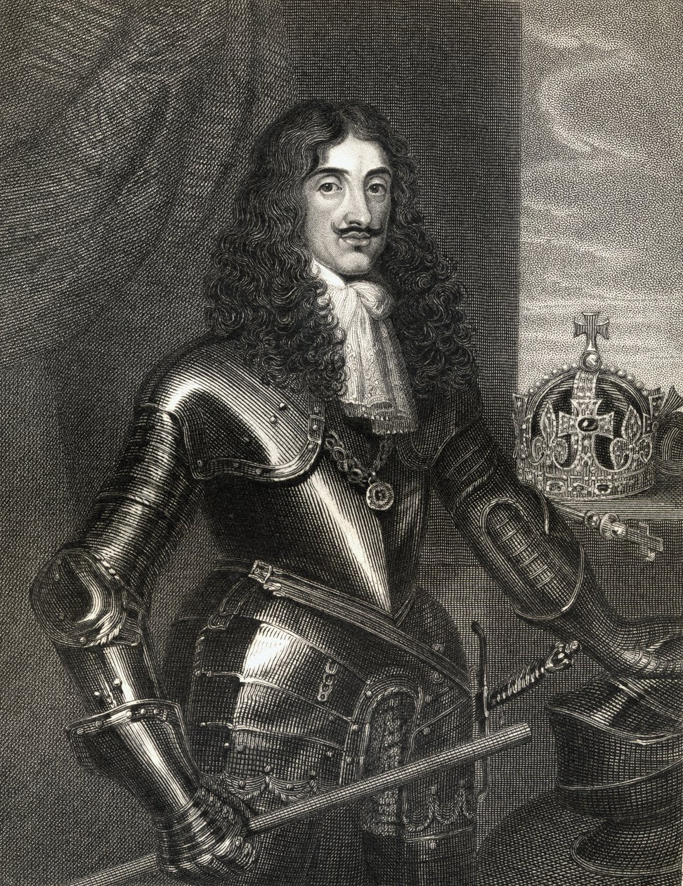 Portrett av kong Charles II (1630-85) fra 