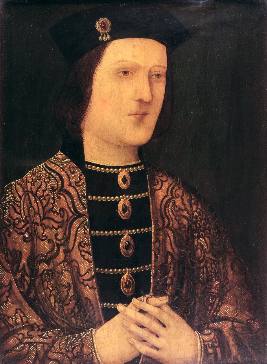 Portrett av kong Edward IV av England av English School