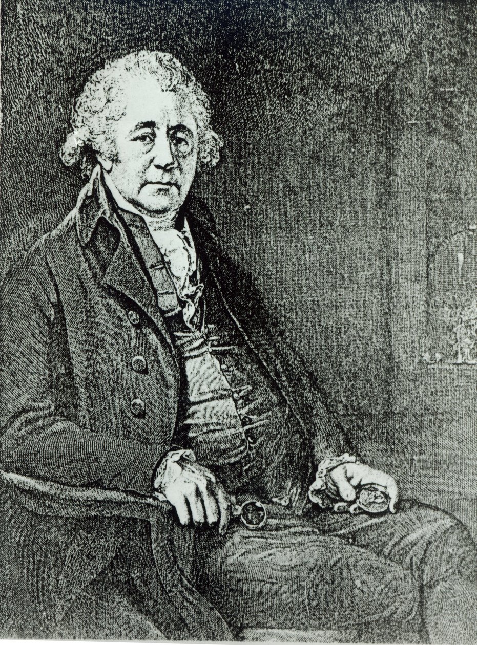 Portrett av Matthew Boulton (1728-1809) av English School