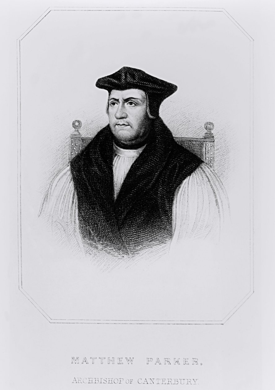 Portrett av Matthew Parker (1504-75) fra 