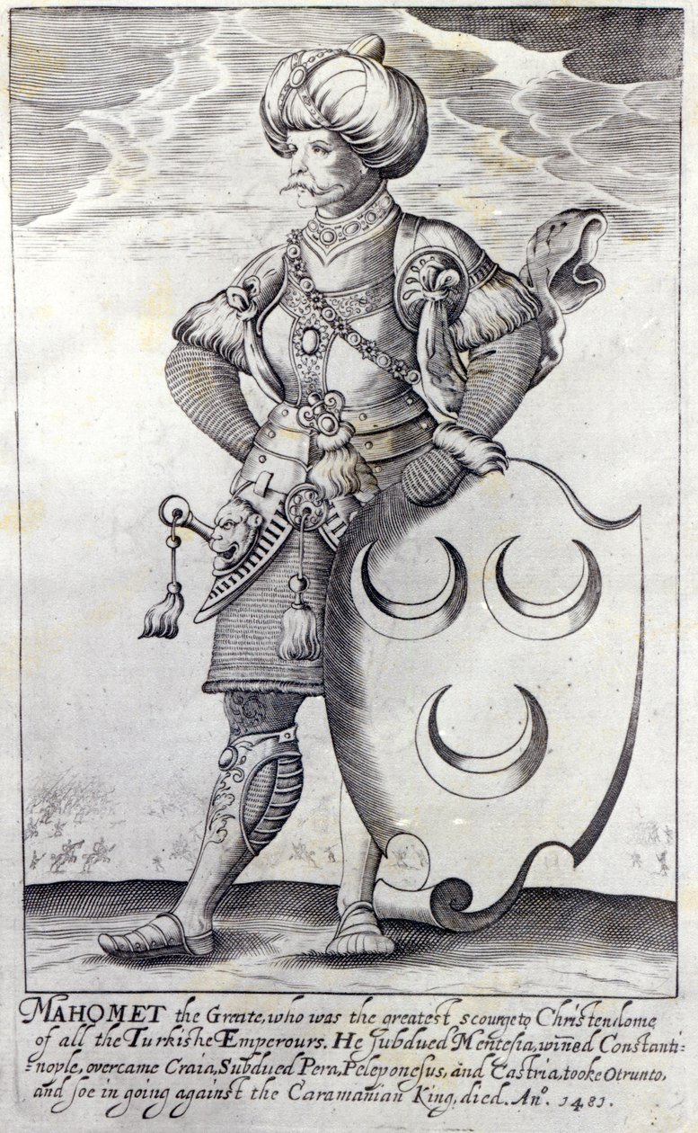 Portrett av Mehmed II av English School