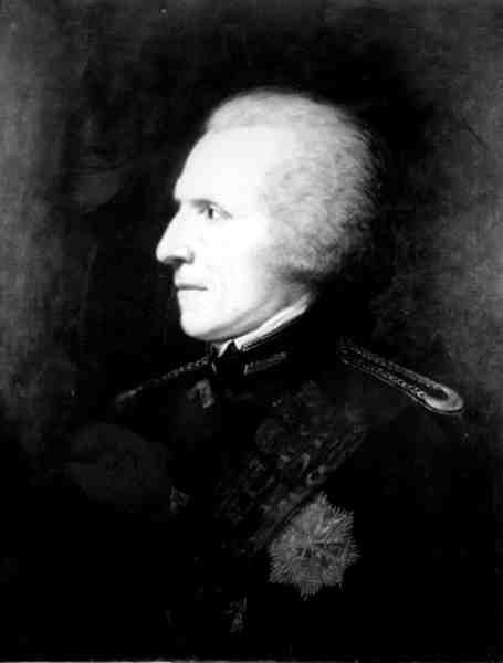 Portrett av Sir Benjamin Thompson (1753-1814), 1835 av English School