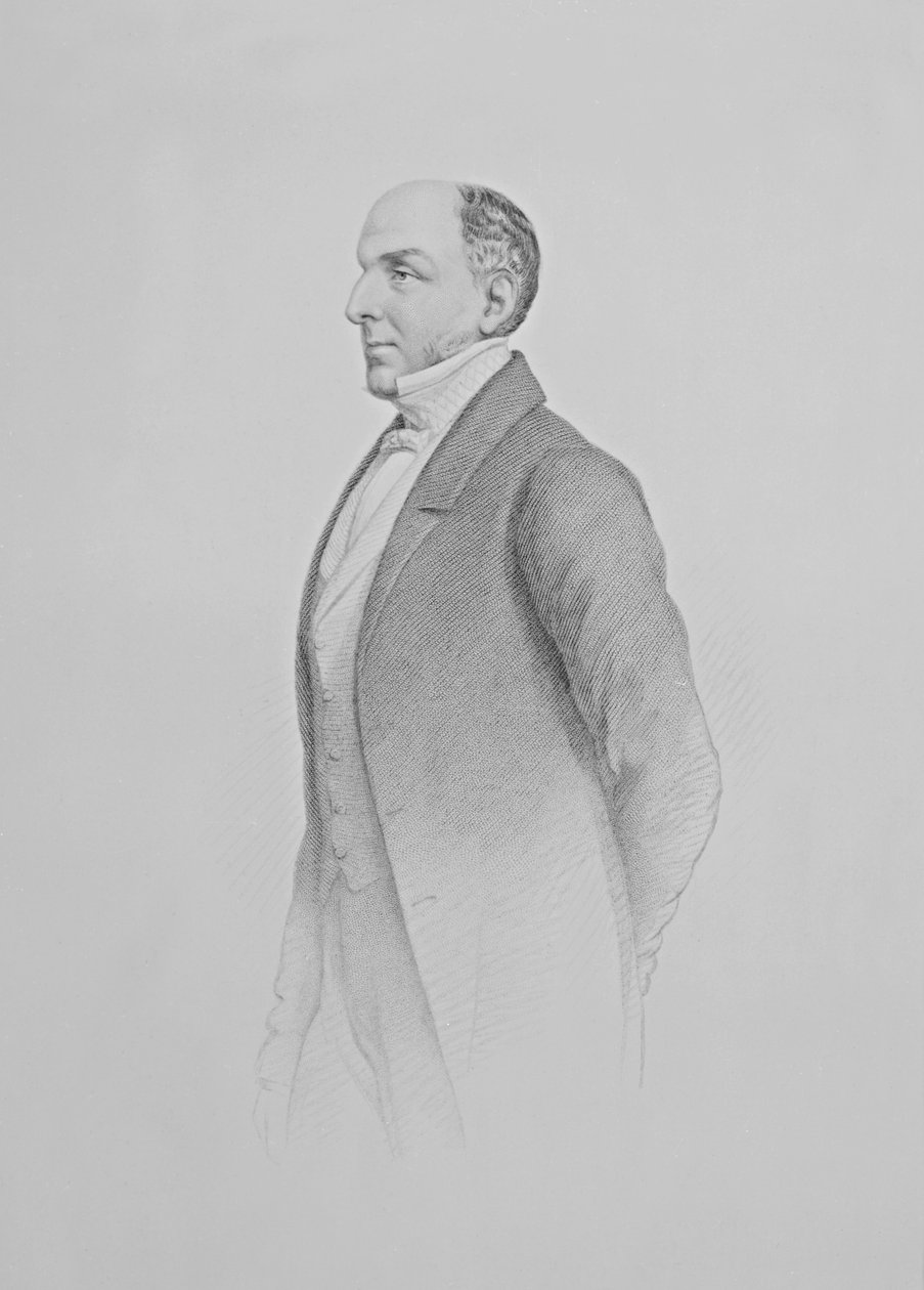 Portrett av Sir James R. G. Graham av English School
