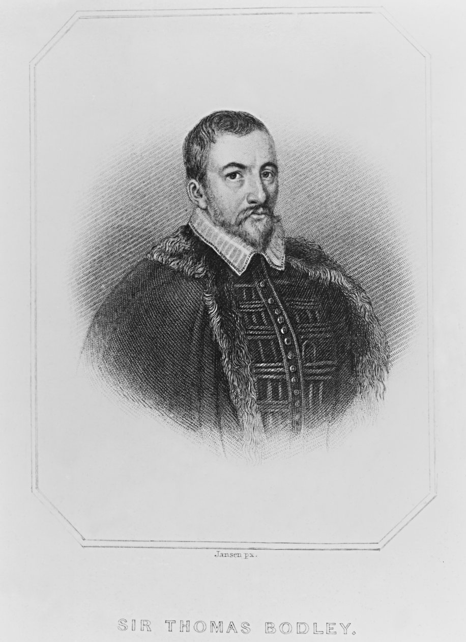 Portrett av Sir Thomas Bodley (1545-1613) fra 