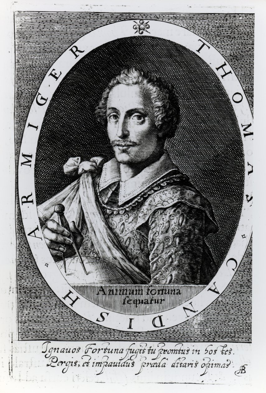 Portrett av Thomas Cavendish (1560-92) av English School