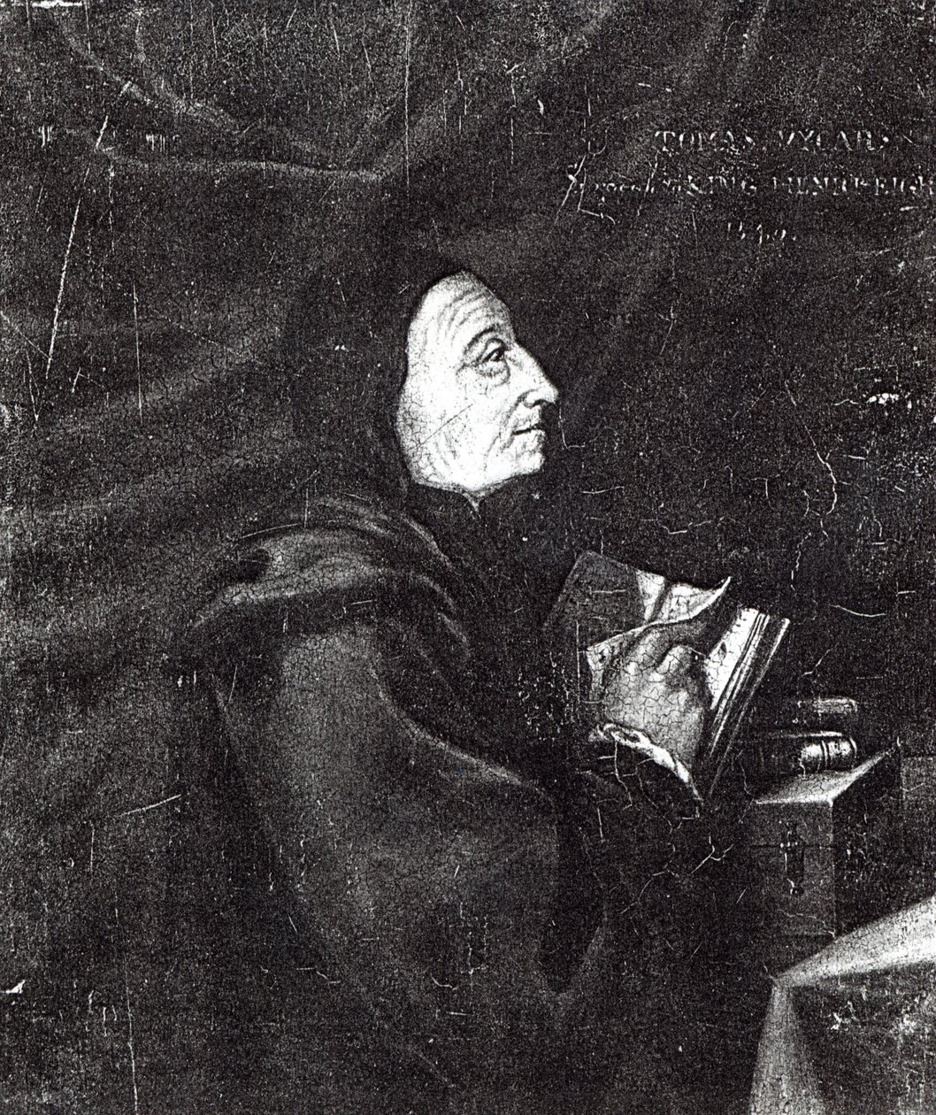 Portrett av Thomas Vicary (d.1561) av English School