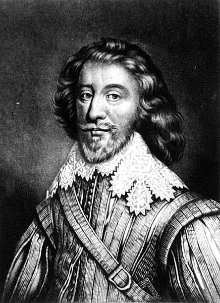 Portrett av William Fielding, jarl av Denbigh (d.1643) gravert av Robert Dunkarton (1744-c.1817) fra Illustrious Characters in British History (mezzotint) av English School