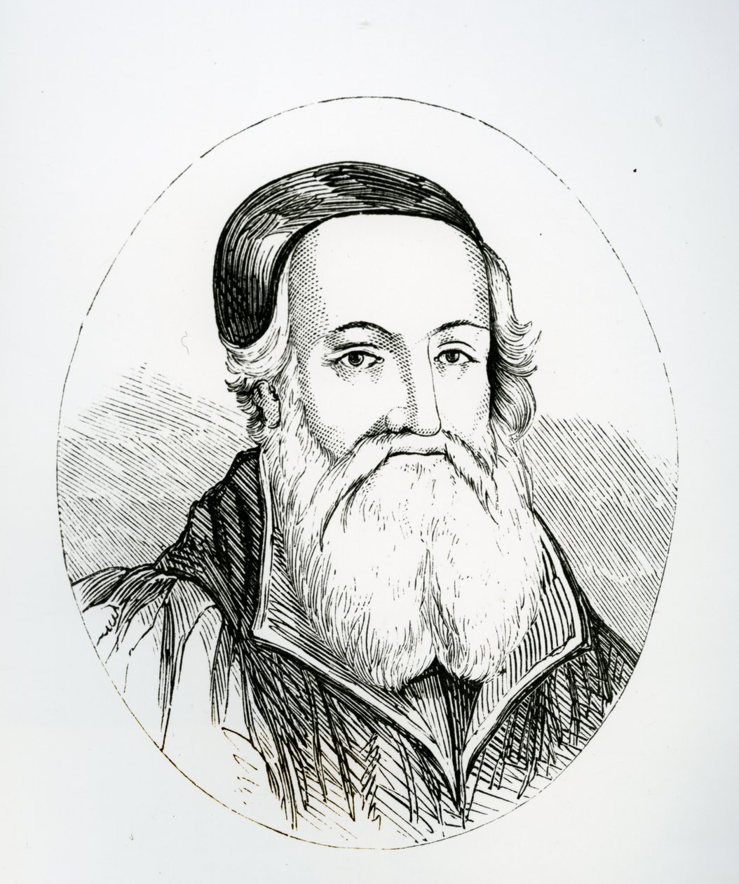 Portrett av William Grindal (d.1548) av English School