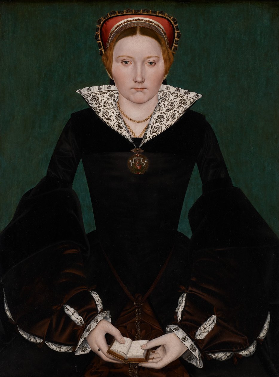 Portrett av en adelig kvinne, ca. 1550 av English School