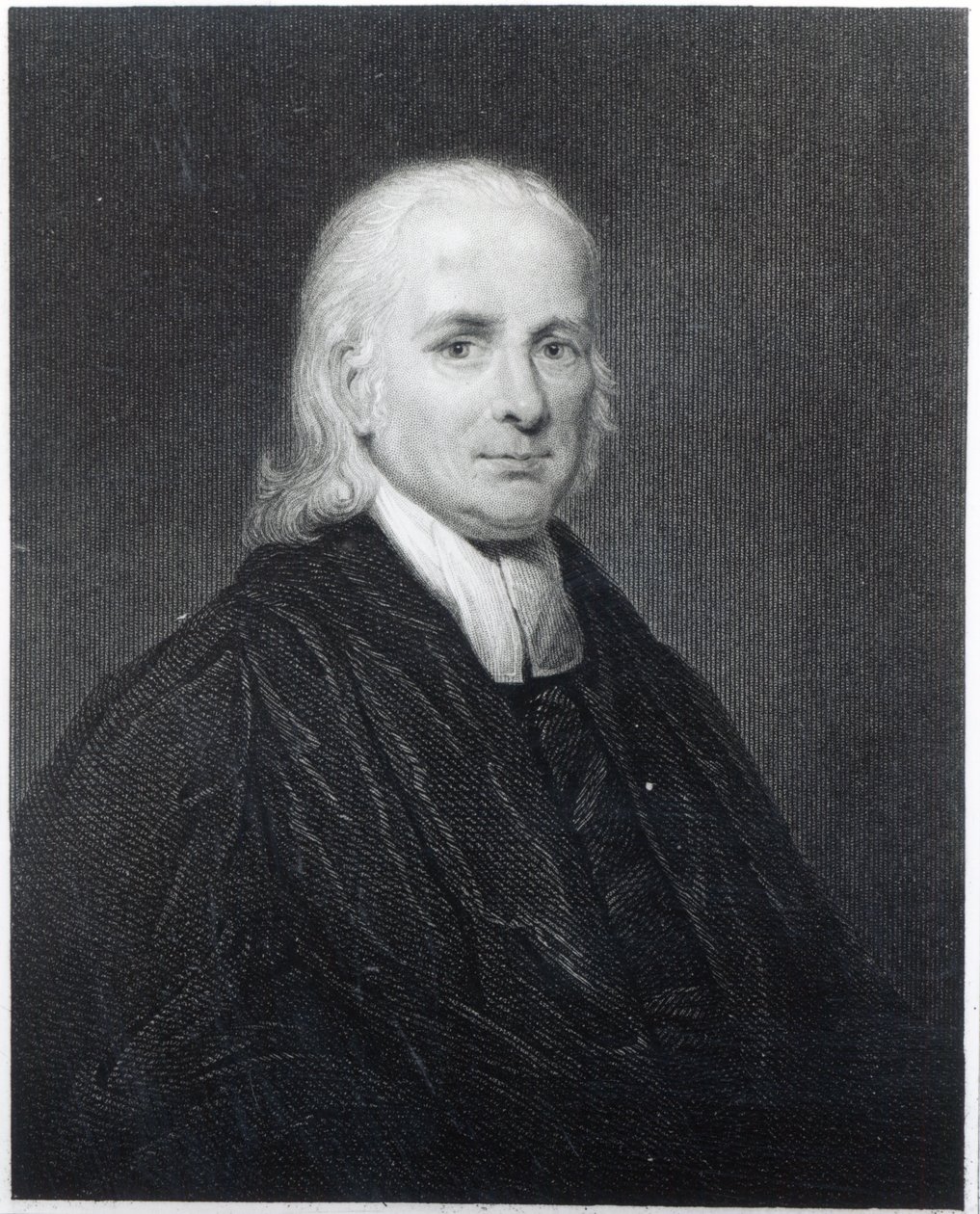 Rev Friedrich Schwartz, gravert av Edward Scriven av English School