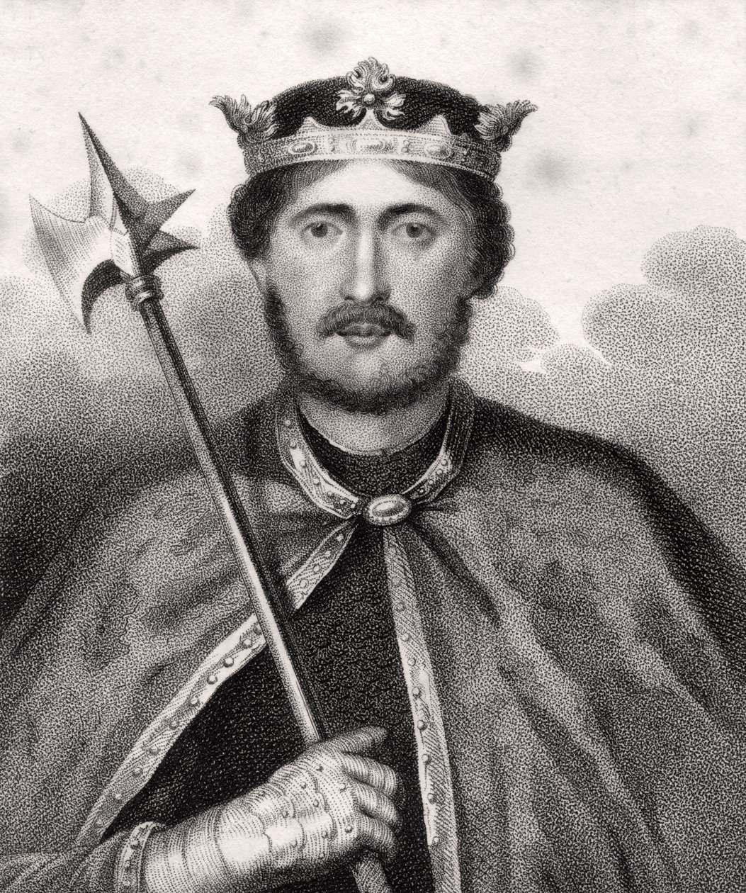 Richard I, gravert av Bocquet, fra 
