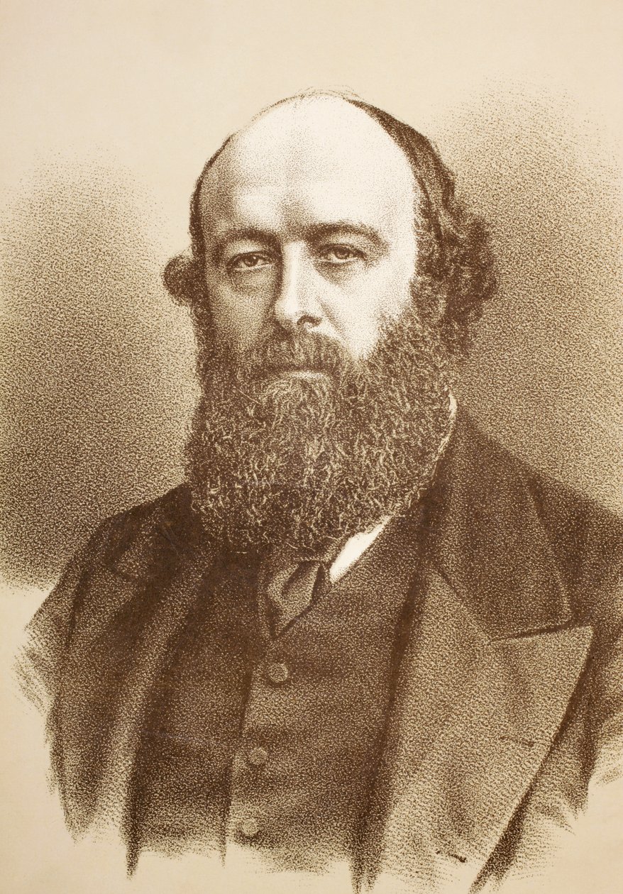 Robert Arthur Talbot Gascoyne-Cecil, 3. markis av Salisbury, ca. 1890 av English School