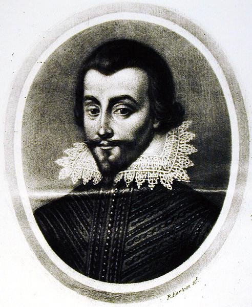 Robert Cecil (ca. 1563-1612) 1. jarl av Salisbury, illustrasjon fra Portraits of Characters Illustrious in British History, gravert av Richard Earlom (1743-1822) (mezzotint) av English School