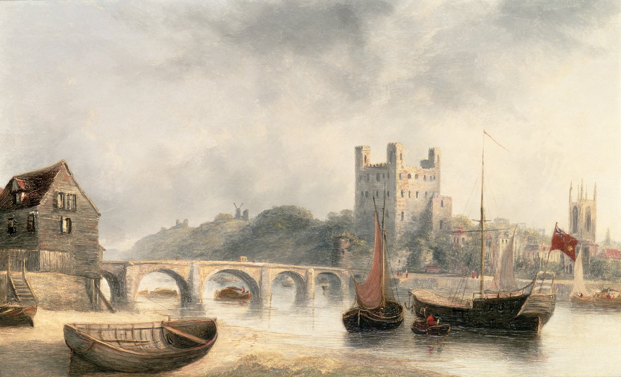 Rochester Castle, Kent av English School