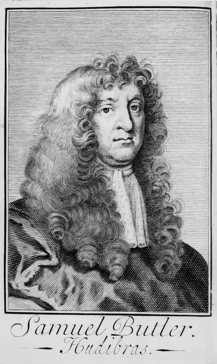 Samuel Butler (1612–80) av English School