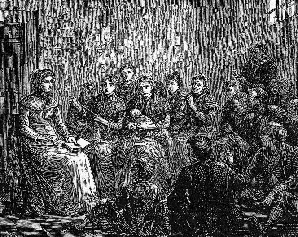 Sarah Martin ved Tollhouse Gaol i Great Yarmouth av English School