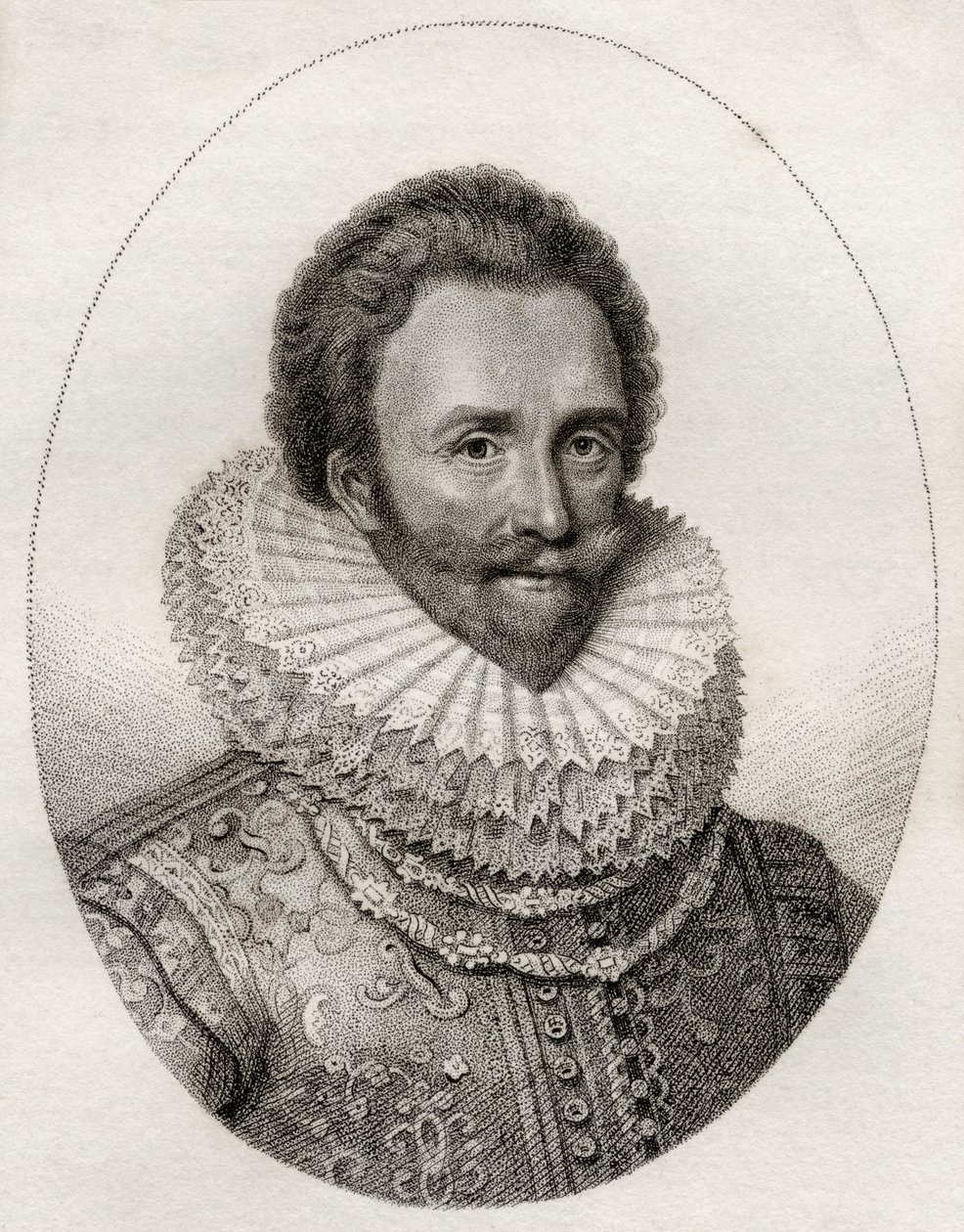 Sir Dudley Carleton, illustrasjon fra 