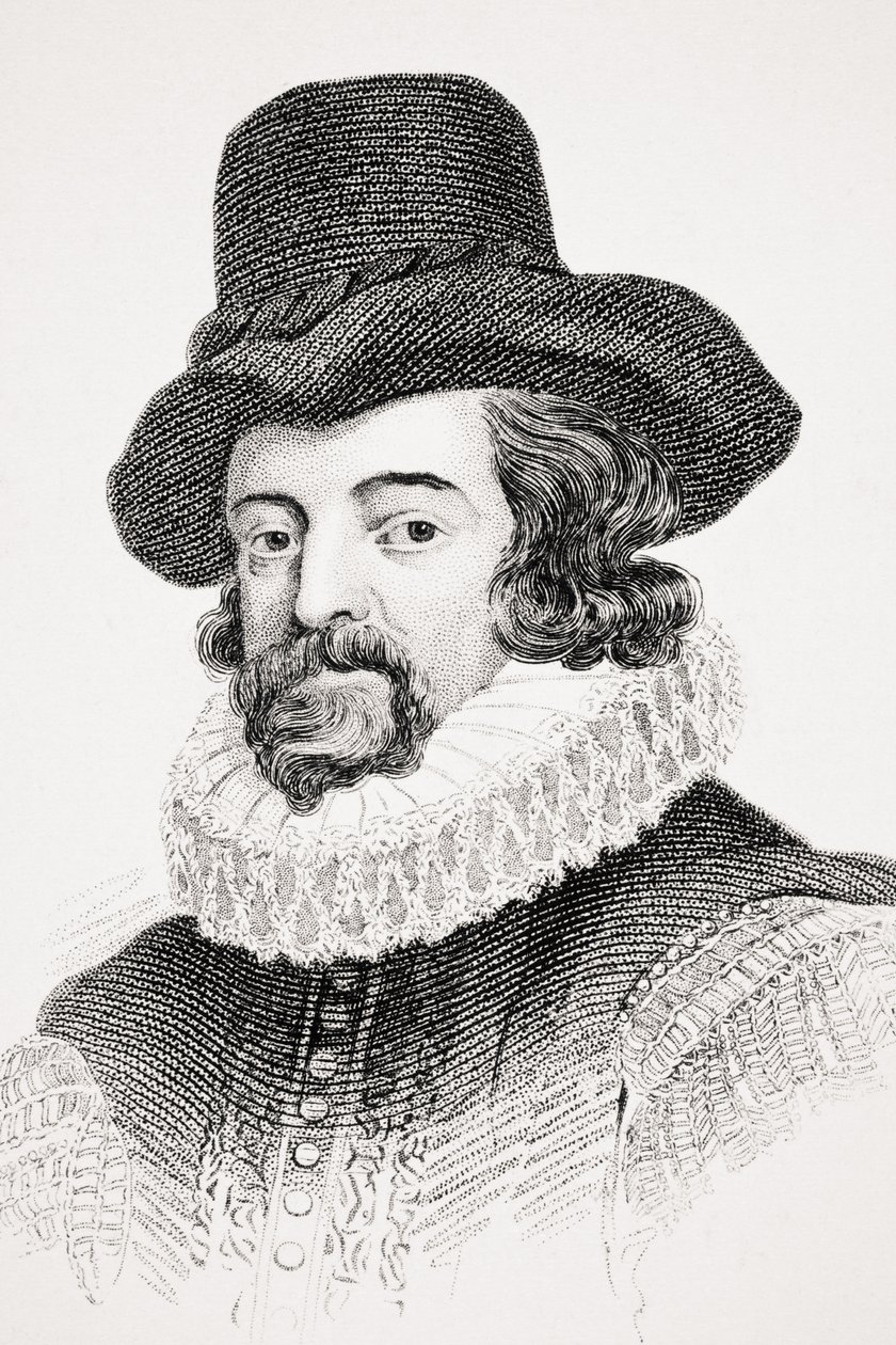 Sir Francis Bacon, illustrasjon fra 