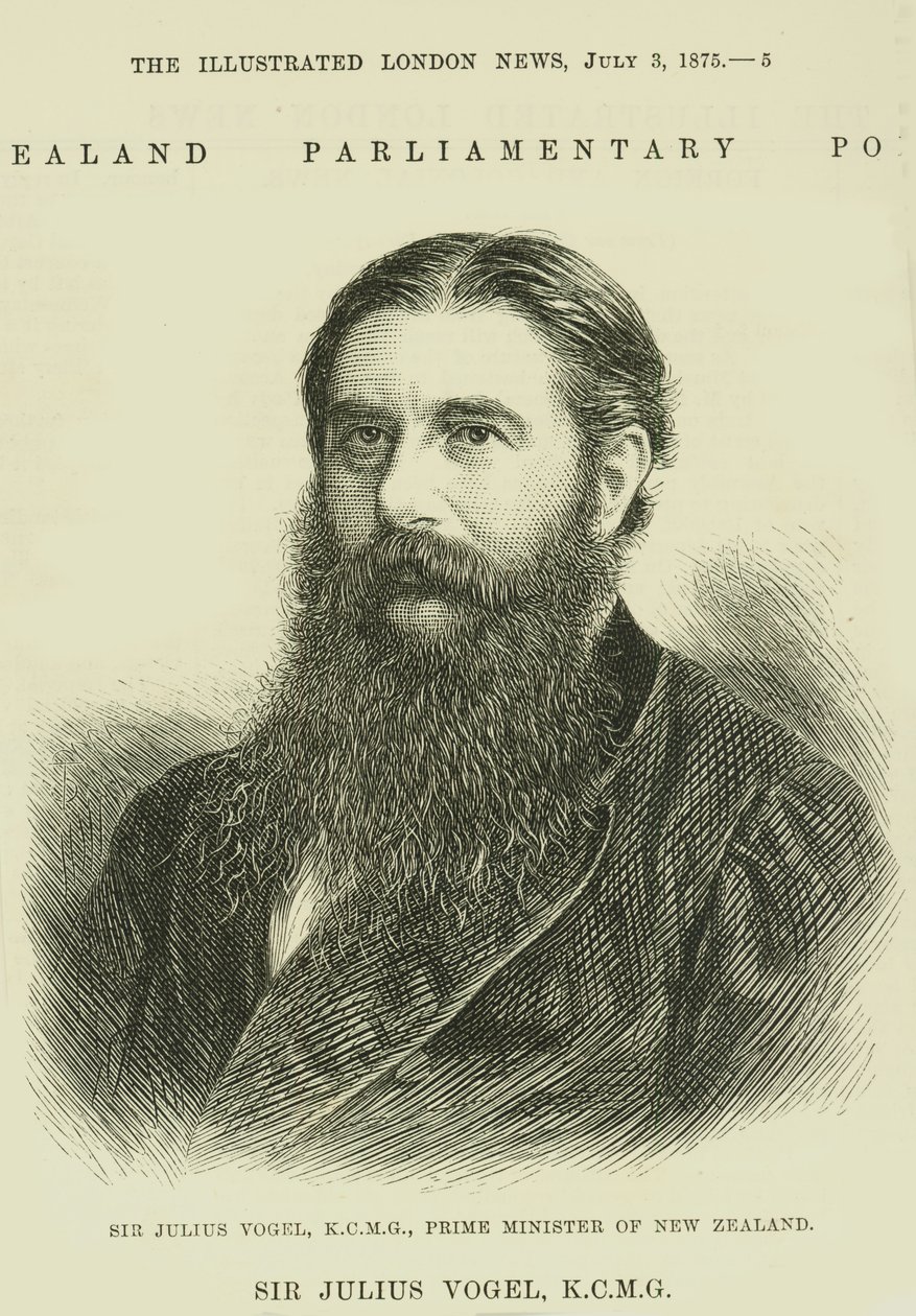 Sir Julius Vogel, KCMG (1835-99) fra 