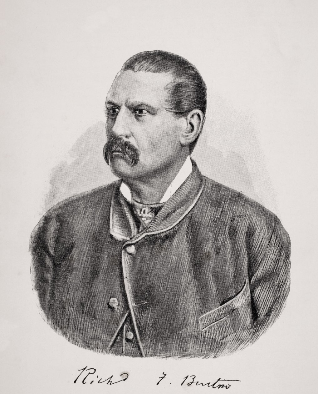 Sir Richard Francis Burton (1821-90) fra 