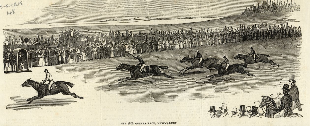 2000 Guinea Race, Newmarket, fra 