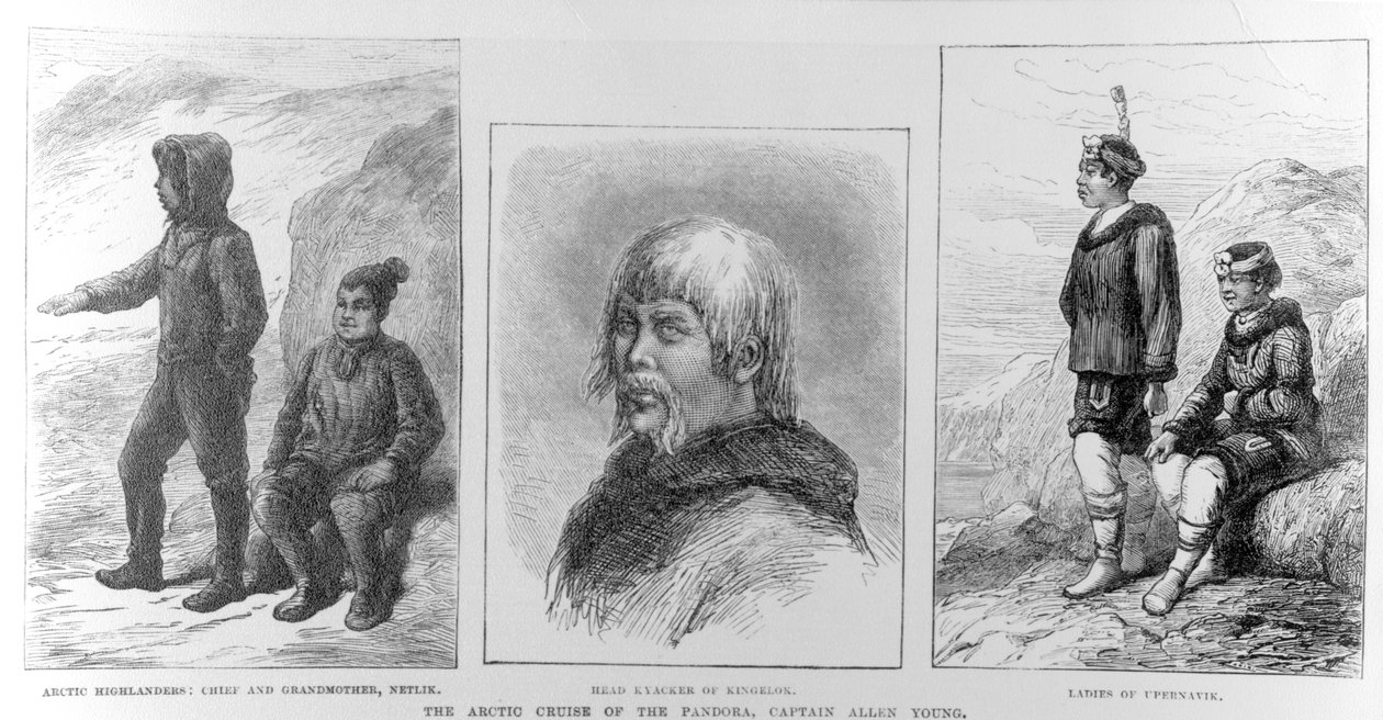 The Arctic Cruise of the Pandora, Captain Allen Young, publisert i 