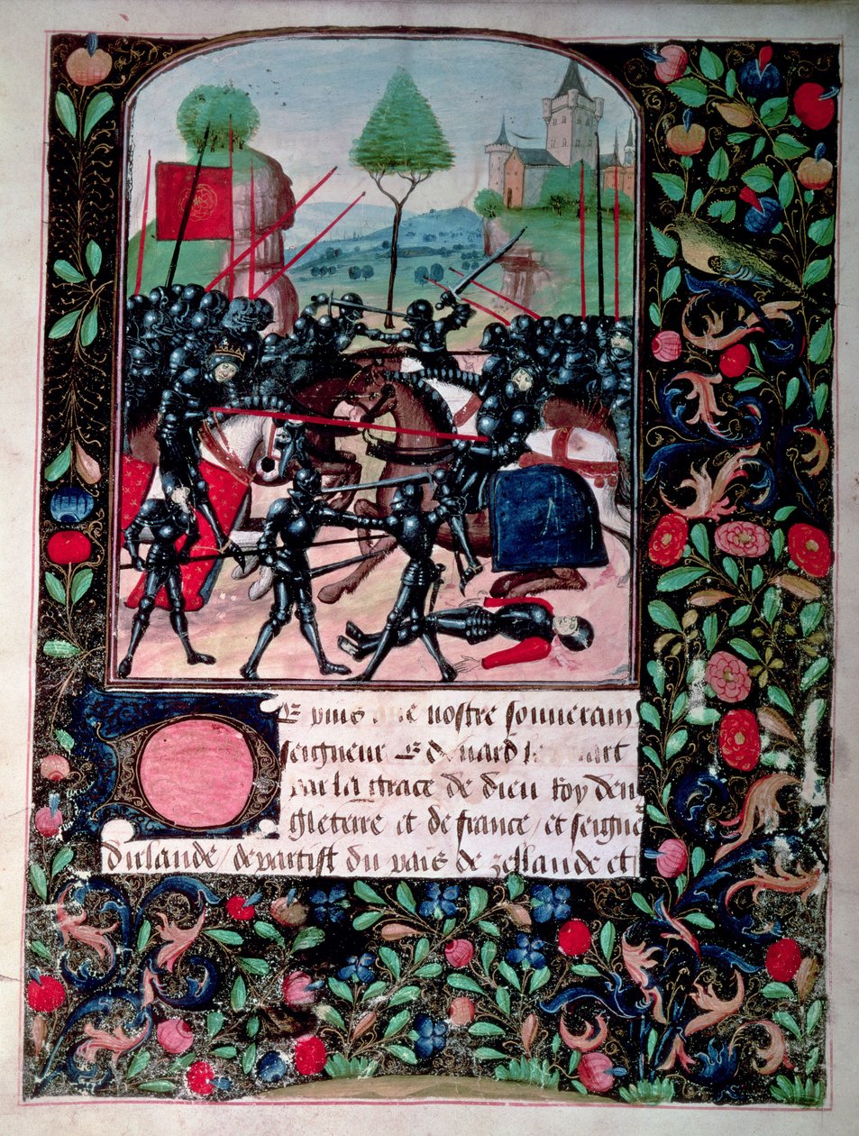 Slaget ved Barnet, 14. april 1471 av English School