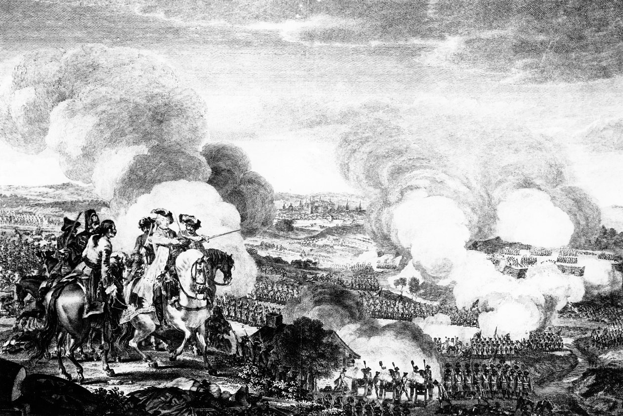 Slaget ved Praha, utkjempet 6. mai 1757 av English School